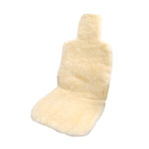 Natural Automotive Classic Sheepskin Chair Pad | 1-Piece | Beige |